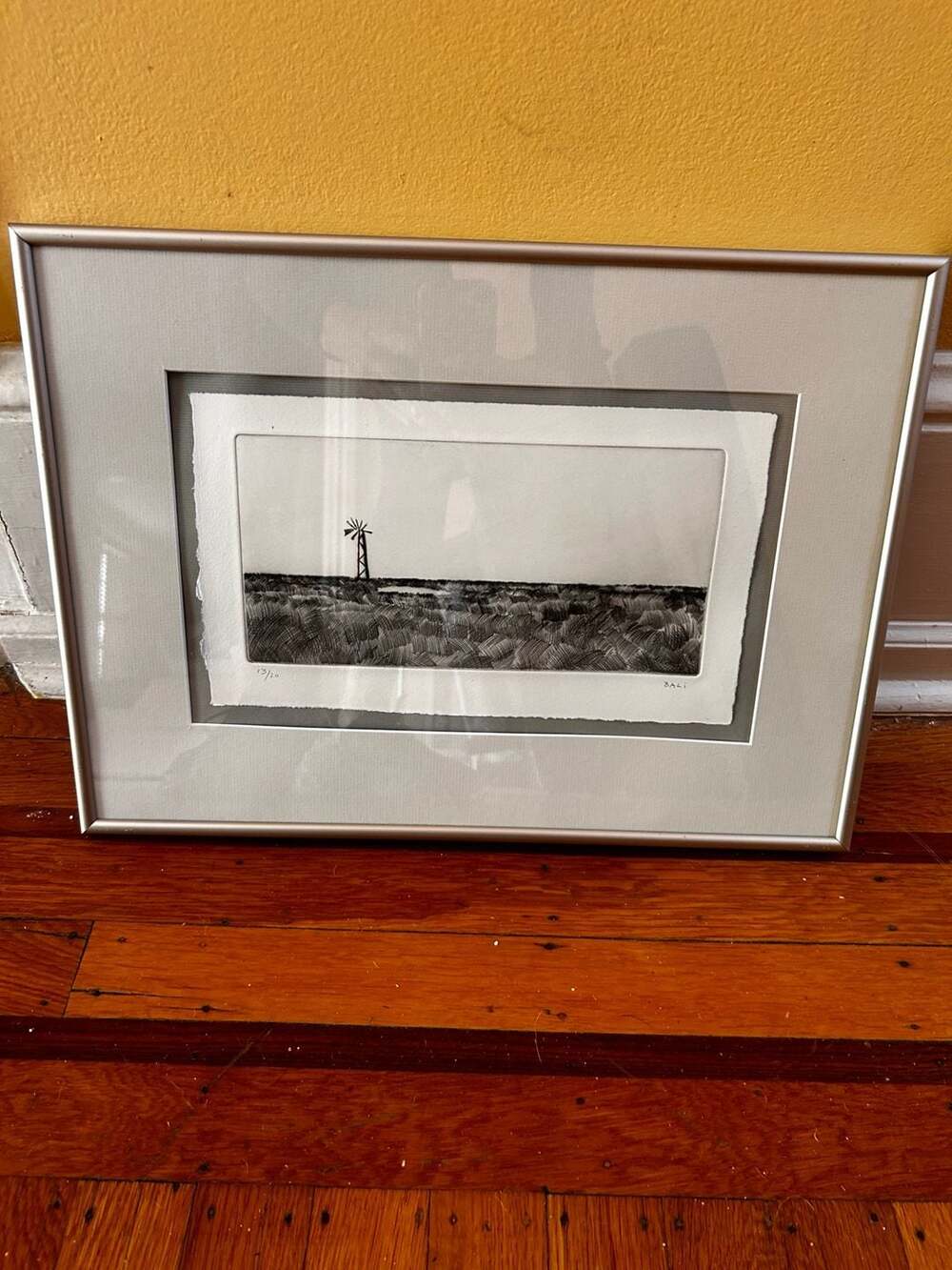 Bali Signed Limited Edition Windmill Etching Print 13/20